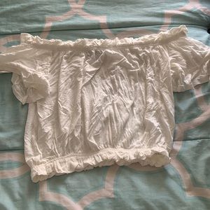 Atmosphere white off the shoulder